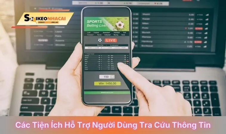 Các tiện ích hỗ trợ người dùng tra cứu thông tin
