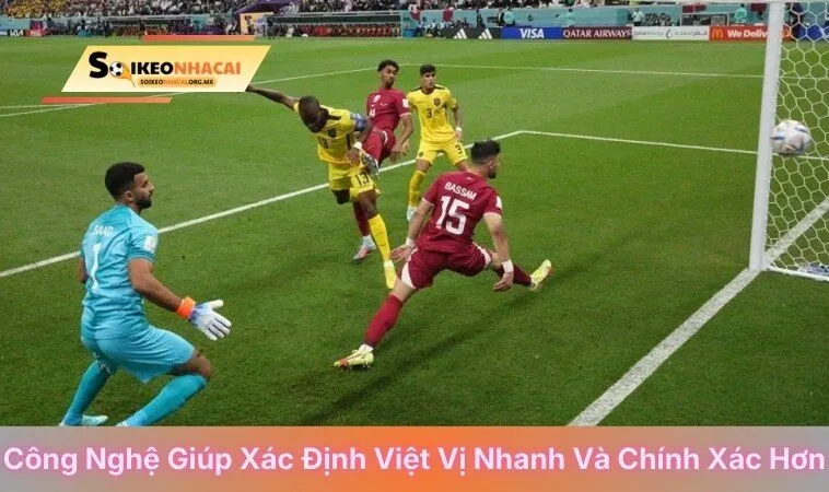 Công nghệ giúp xác định việt vị nhanh và chính xác hơn