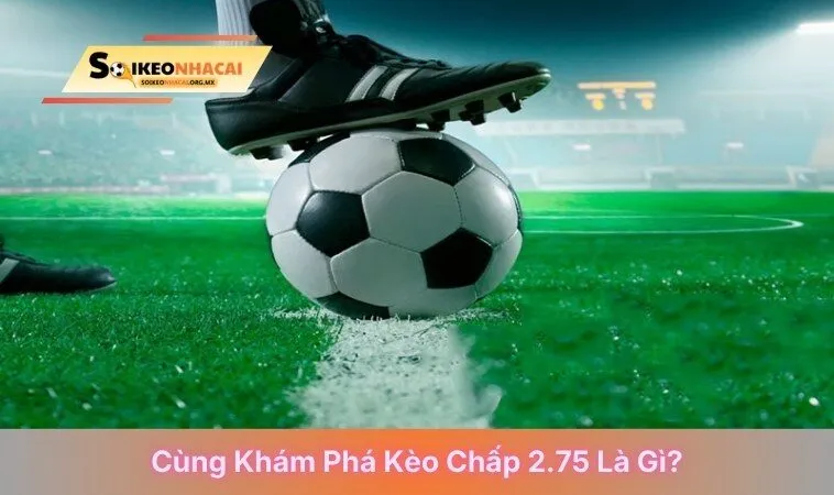 Cùng khám phá kèo chấp 2.75 là gì?