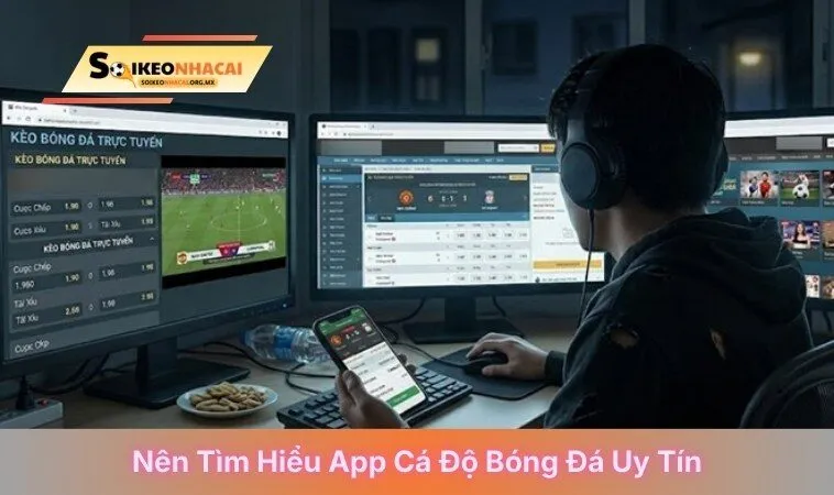 Nên tìm hiểu app cá độ bóng đá uy tín