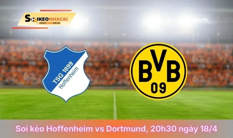Soi Kèo Hoffenheim Vs Dortmund, 20h30 Ngày 18/04/2026