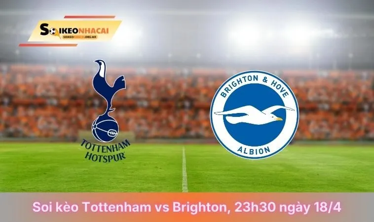Soi Kèo Tottenham Vs Brighton, 23h30 Ngày 18/04/2026